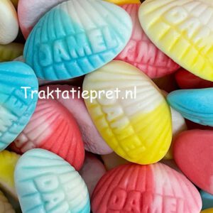 Foam snoep schelpen