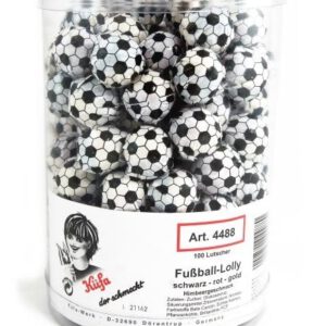 Voetbal lollie, voetbal