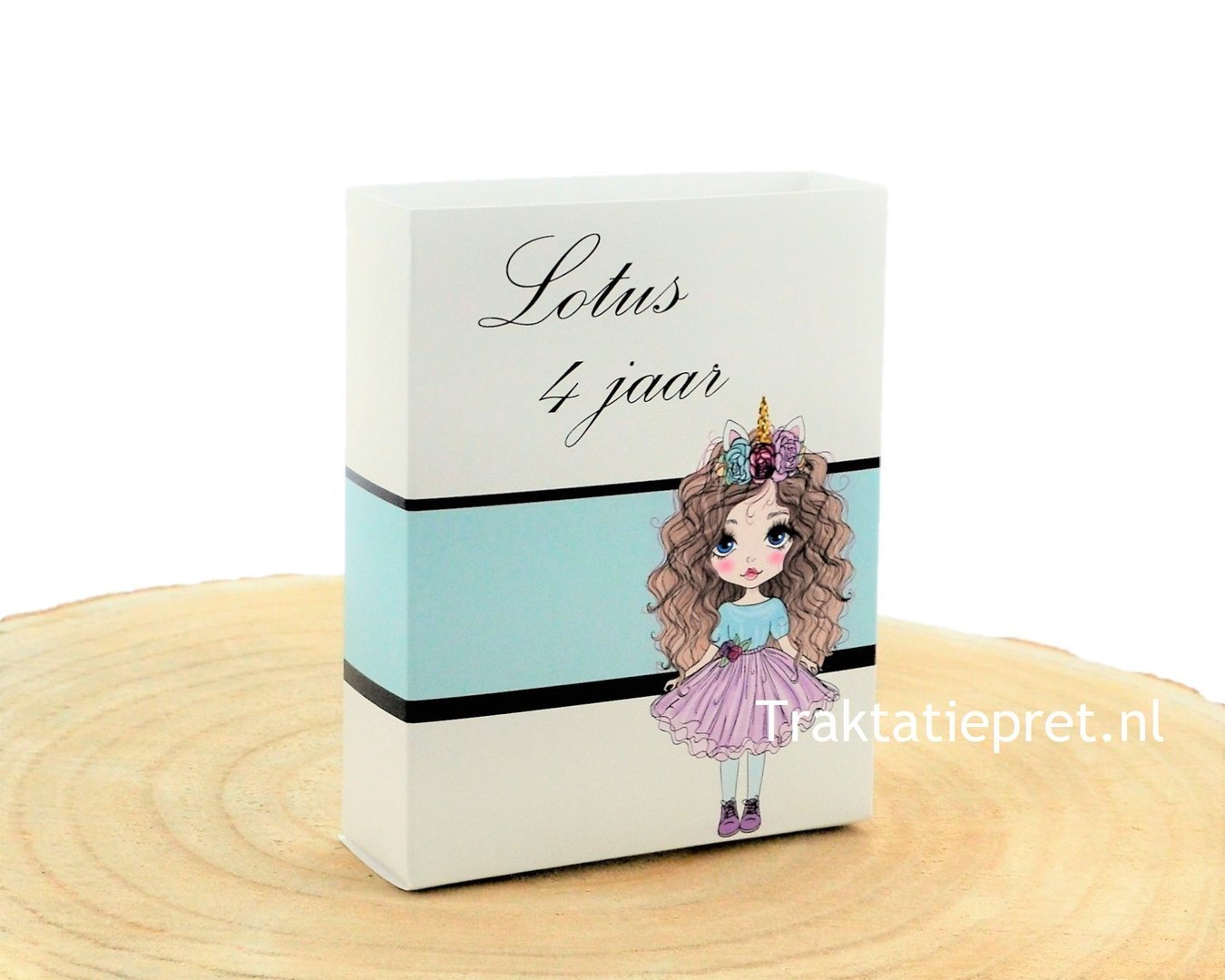 Unicorn girls knijpfruit doosje - Afbeelding 5