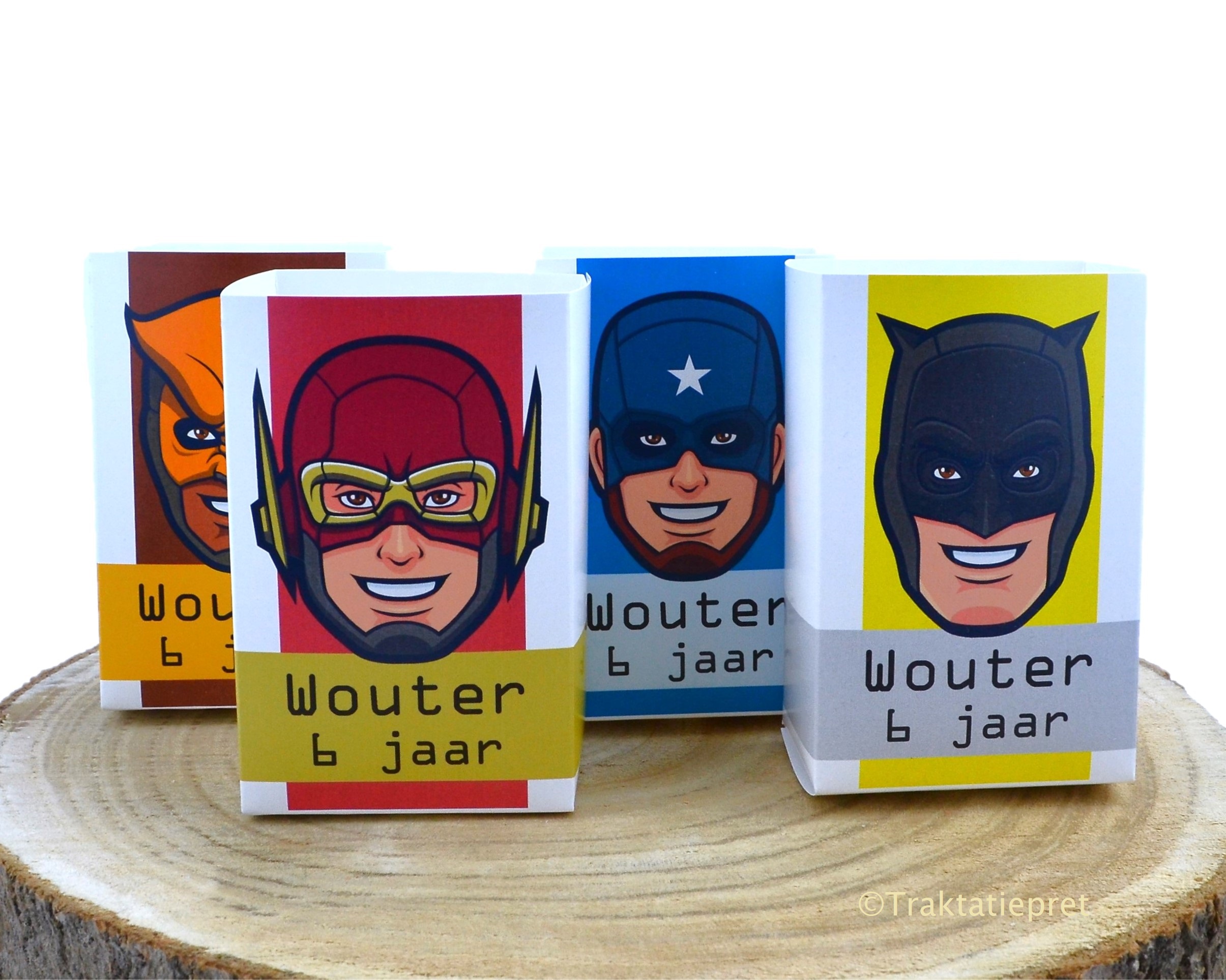 Superhelden popcorn zakjes
