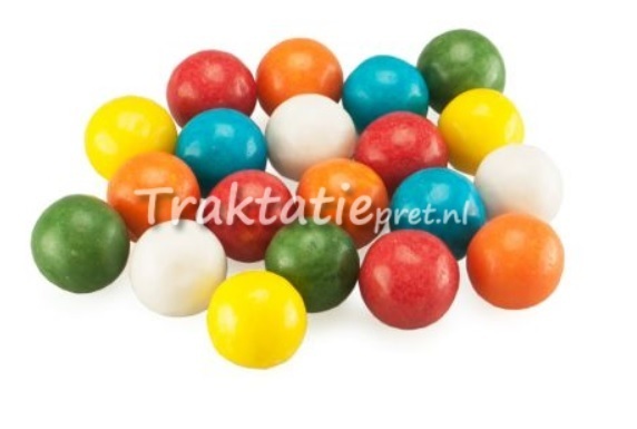 Kauwgomballen 16.5 mm