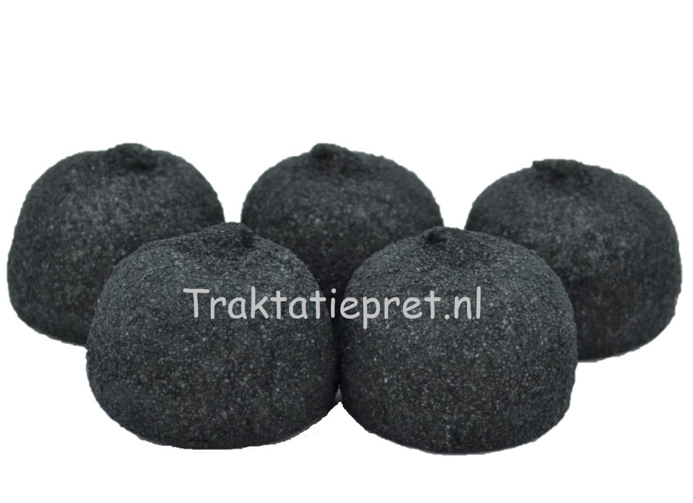 Spekbollen zwart