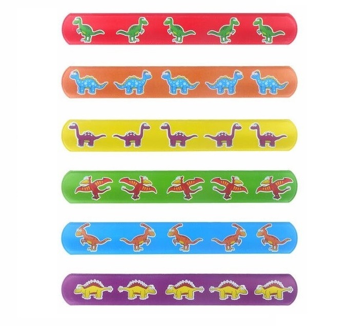 Klaparmband Dinosaurus
