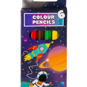 Setje kleine Ruimtevaart kleurpotloden