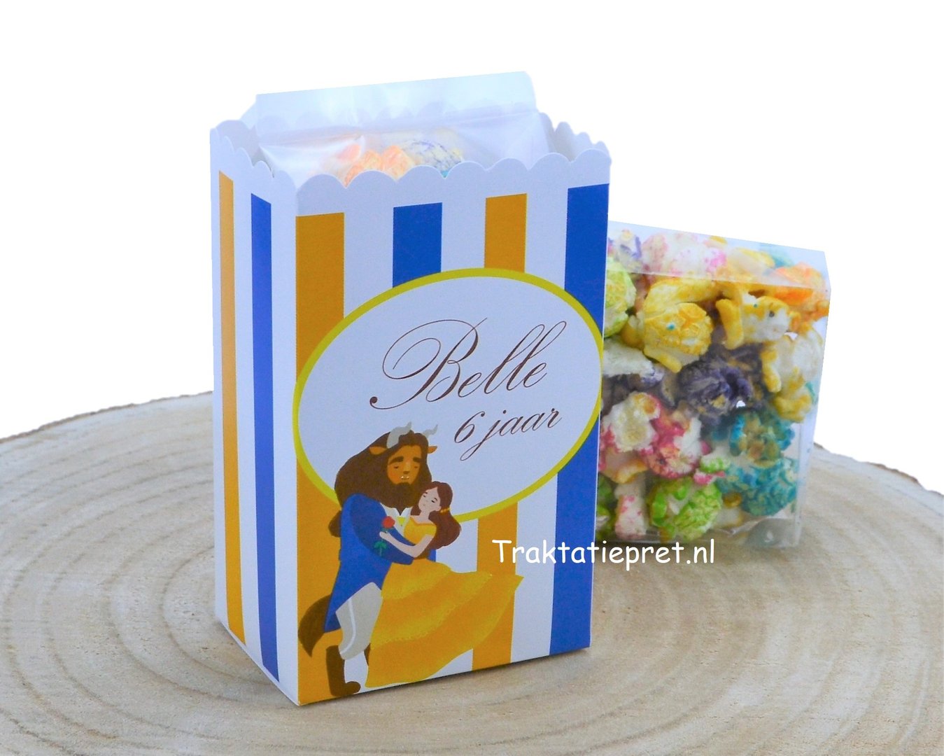 Belle en het Beest traktatie zakje - Afbeelding 4