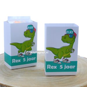 Coole Dino traktatie zakje