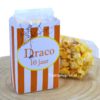 Halloween spin popcorn traktatie zakje
