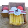 Bakje patat traktatie paarden