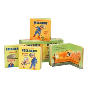 Boer Boris uitdeel en traktatie boekjes.