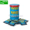 Toxic waste sour drum blauw. Super mega zure tiktok snoepjes, Traktatiepret