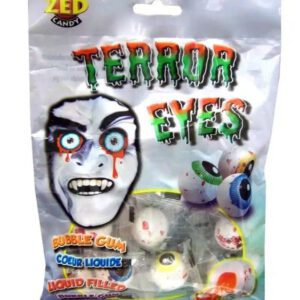 Griezelige kauwgom ogen Halloween