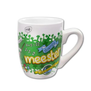 Mok stoerste meester groen