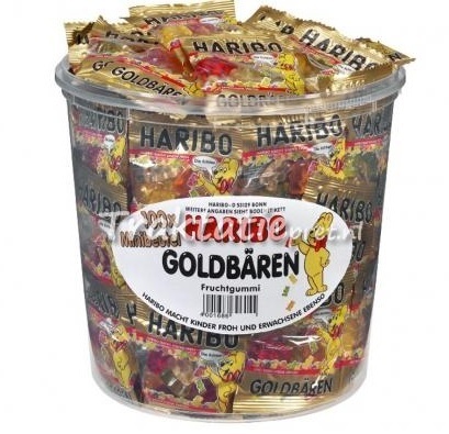 Haribo zakje Goudbeertjes