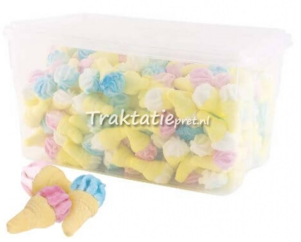 Mini ijs spekje gesuikerd