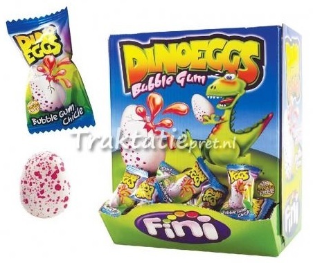 Fini dinosaurus kauwgom ei