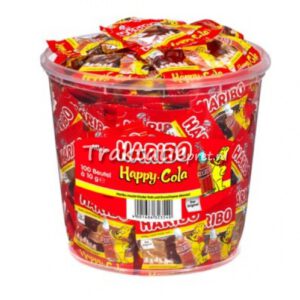 Mini uitdeelzakjes Happy Cola