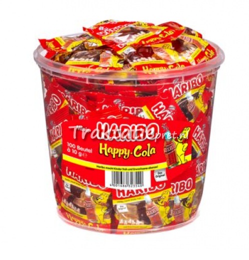 Mini uitdeelzakjes Happy Cola