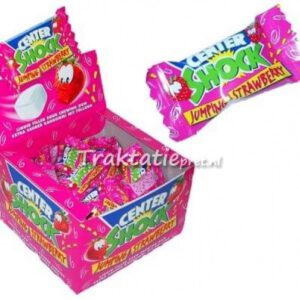 Center Shock Jumping Strawberry gum