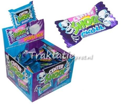Center shock scary gum