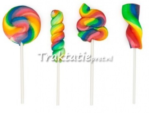 Felko mini regenboog pops