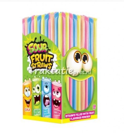 Johny Bee Sour snoep poeder buisjes