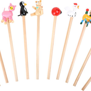 Houten dieren potlood