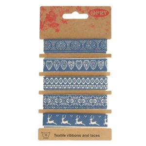 Band winter blauw