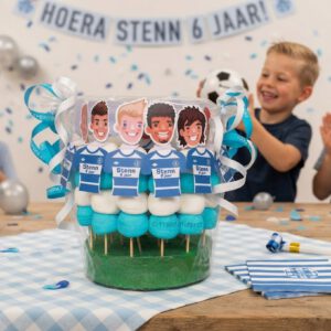 Voetbal taart Zwolle