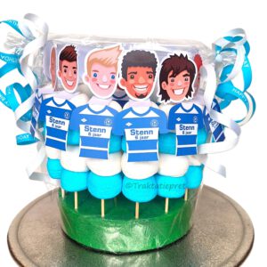 Voetbal taart Zwolle