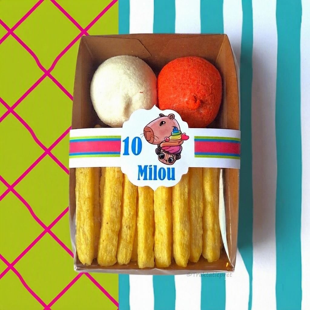 Bakje friet traktatie Capibara